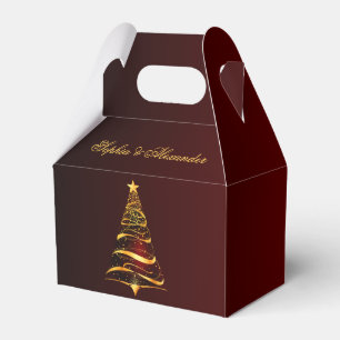Ballotins Chic Élégant Arbre de Noël Merci Mariage