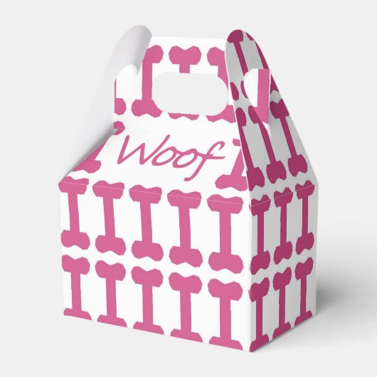 Ballotins CHIC FAVOR/CADEAU BOX_"Woof" BALLOTIN CHIEN (Verso)