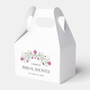 Ballotins Chic Fleurs Roses pour Enterrement de Vie de Jeune
