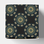 Ballotins Chic Gold & Green Asian Style Cube (Haut)