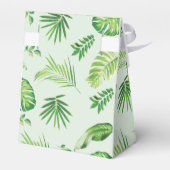 Ballotins Chic Jungle Animaux Verdure Baby shower Merci (Arrière)