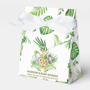 Ballotins Chic Jungle Animaux Verdure Baby shower Merci