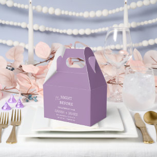 Ballotins Chic Lavender lilas Répétition Mariage