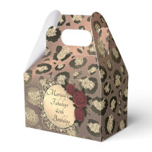 Chic Leopard Rose Fabuleux 40e anniversaire