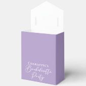 Ballotins Chic Lilac Purple Custom Bachelorette Party (Ouvrir)