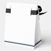 Ballotins Chic Navy Blue Class of 2026 Custom Graduation (Verso)