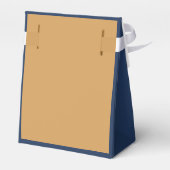 Ballotins Chic Navy et Gold Birthday Merci (Arrière)