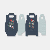 Ballotins Chic Navy Rouge Vert Blanc Joyeux Noël Folio (Déplié)