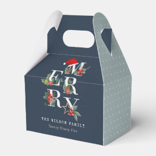 Ballotins Chic Navy Rouge Vert Blanc Joyeux Noël Folio