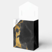 Ballotins Chic noir blanc et Ballotin en marbre or (Ouvert)