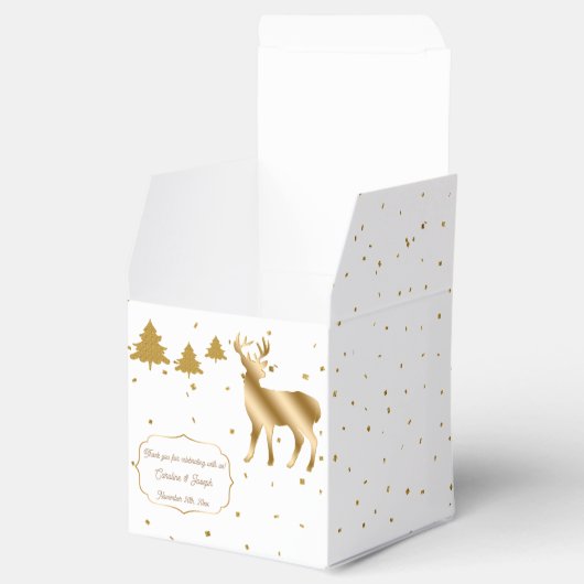 Ballotins Chic Parties scintillant or cerf Buck & Parties sc (Ouvert)