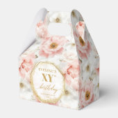 Ballotins Chic Pastel Pink Boho Gold Ballotin (Verso)