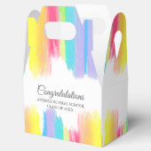 Ballotins Chic Rainbow Félicitations Graduation Party (Ouvert)