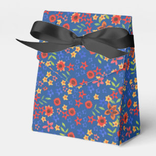 Ballotins Chic Retro Floral Imprimer sur Ballotin de la tent