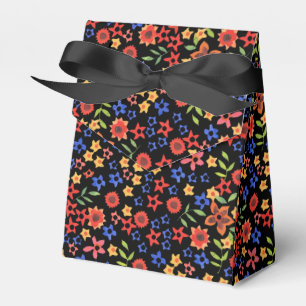 Ballotins Chic Retro Floral Imprimer Tente Ballotin personna