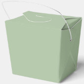 Ballotins Chic Sage Green Baby Shower Customized Fortune (Verso)