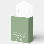Ballotins Chic Sage Green Bachelorette Party Personalized (Ouvrir)