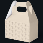 Ballotins Chic tendance Espresso Martini Bridesmaid Proposit<br><div class="desc">Cette boîte de proposition de femme de chambre à thème martini espresso apporte l'heure de cocktail à votre fête de mariée! Avec un motif à répétition martini dessiné à la main sur un fond beige crémeux, il est parfait pour remplir avec des mini-kits de gueule de bois, des friandises ou...</div>