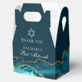 Ballotins Chic Turquoise Gold Agate Bat mitzvah Party (Ouvert)