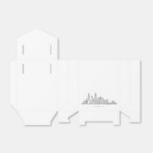 Ballotins Chicago IL Cityscape Illustration (Déplié)