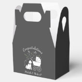 Ballotins Chien Baby shower Goldendoodle (Ouvert)