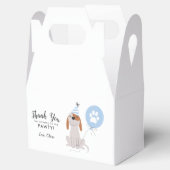 Ballotins Chien Chien bleu Merci fête d'anniversaire (Ouvert)