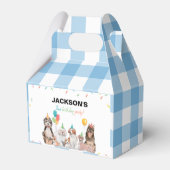 Ballotins Chien chiot garçon Ballotin de fête d'anniversaire (Arrière)