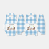 Ballotins Chien chiot garçon Ballotin de fête d'anniversaire (Déplié)