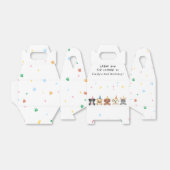 Ballotins Chien chiot Merci d'anniversaire (Déplié)