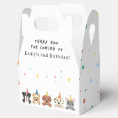 Ballotins Chien chiot Merci d'anniversaire (Ouvert)