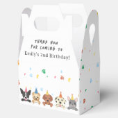 Ballotins Chien chiot Merci d'anniversaire (Ouvert)