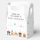 Ballotins Chien chiot Merci d'anniversaire (Ouvert)