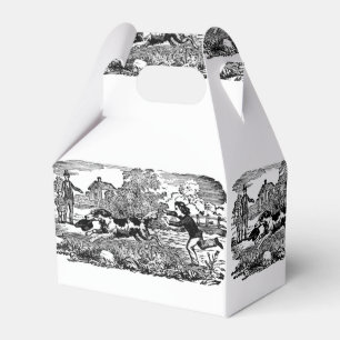 Ballotins Chien courant art animal antique illustration vict