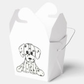 Ballotins Chien en dalmate dessin simple noir (Ouvert)