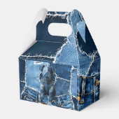 Ballotins Chien Patchwork Art Denim (Arrière)