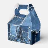 Ballotins Chien Patchwork Art Denim (Verso)