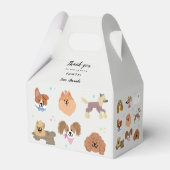 Ballotins Chiens Animaux Anniversaires de enfants (Arrière)