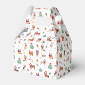 Ballotins Chiens de Noël en accessoires de vacances (Arrière)