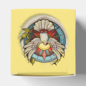 Ballotins Chiffre blanc jaune Confirmation religieuse cathol (Haut)