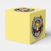 Ballotins Chiffre blanc jaune Confirmation religieuse cathol (Arrière)