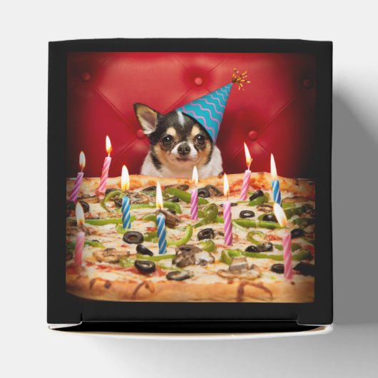 Ballotins Chihuahua Anniversaire Pizza Pie (Haut)