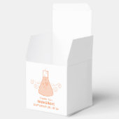 Ballotins Chimie douce orange Mariage Faveur Boîtes (Ouvert)