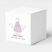 Ballotins Chimie Douce Violet Mariage Faveur Boîtes (Verso)