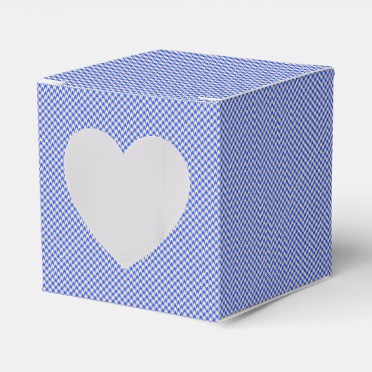 Ballotins Chine Ballotin de Houndstooth bleu (Verso)