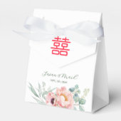 Ballotins Chine Double Mariage Merci (Verso)