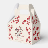 Ballotins Chinese Love Red Cherry Blossoms (Arrière)