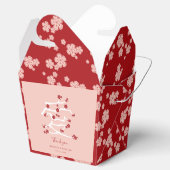 Ballotins Chinese Love Red Cherry Blossoms (Ouvert)