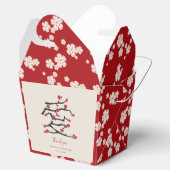 Ballotins Chinese Love Red Cherry Blossoms (Ouvert)