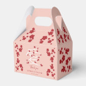 Ballotins Chinese Love Red Cherry Blossoms (Arrière)