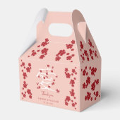 Ballotins Chinese Love Red Cherry Blossoms (Verso)